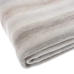 Super Soft Ombre Stripe Natural Throw -Bedding Store 1000152686 alt03