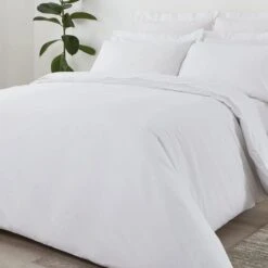 Non Iron Plain Fitted Sheet -Bedding Store 30207750 alt03