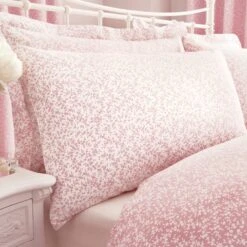 Annie Pink Reversible Duvet Cover And Pillowcase Set 21 Annie Pink Reversible Duvet Cover And Pillowcase Set -Bedding Store 30213260 alt01