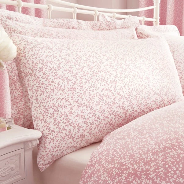 Annie Pink Reversible Duvet Cover And Pillowcase Set 4 Annie Pink Reversible Duvet Cover And Pillowcase Set - Image 2