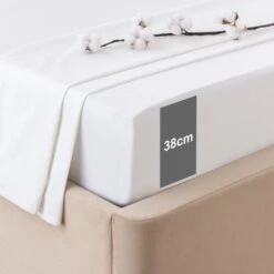 Dorma Smooth & Soft 300 Thread Count Cotton Sateen Fitted Sheet -Bedding Store 30624204 alt01