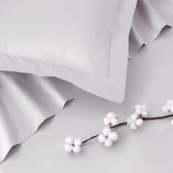 Dorma Smooth & Soft 300 Thread Count Cotton Sateen Duvet Cover -Bedding Store 30624282 alt04