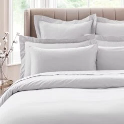 Dorma Smooth & Soft 300 Thread Count Cotton Sateen Duvet Cover -Bedding Store 30624283 alt01