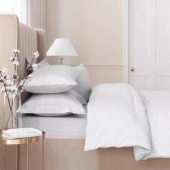 Dorma Smooth & Soft 300 Thread Count Cotton Sateen Duvet Cover -Bedding Store 30624283 alt02