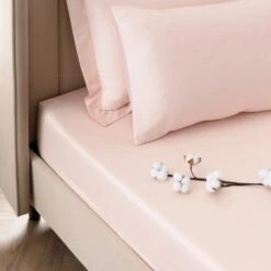 Dorma Smooth & Soft 300 Thread Count Cotton Sateen Fitted Sheet -Bedding Store 30624326