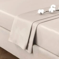 Dorma Smooth & Soft 300 Thread Count Cotton Sateen Flat Sheet 29 Dorma Smooth & Soft 300 Thread Count Cotton Sateen Flat Sheet -Bedding Store 30624451