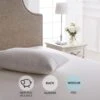 Dorma Luxurious White Goose Down Back Sleeper Pillow 1 Dorma Luxurious White Goose Down Back Sleeper Pillow -Bedding Store 30635118