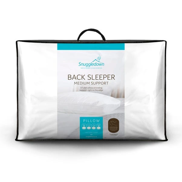 Snuggledown Back Sleeper Pillow 3 Snuggledown Back Sleeper Pillow