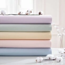Dorma Smooth & Soft 300 Thread Count Cotton Sateen Fitted Sheet -Bedding Store 30748249 alt07