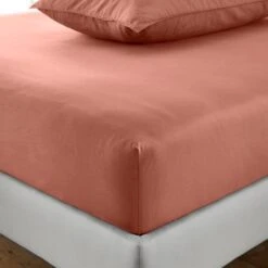 Soft Washed Recycled Cotton Fitted Sheet -Bedding Store 30750703