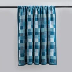 Super Soft Mini Squares Orange Throw -Bedding Store 30753838 alt01