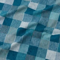 Super Soft Mini Squares Orange Throw -Bedding Store 30753839 alt02