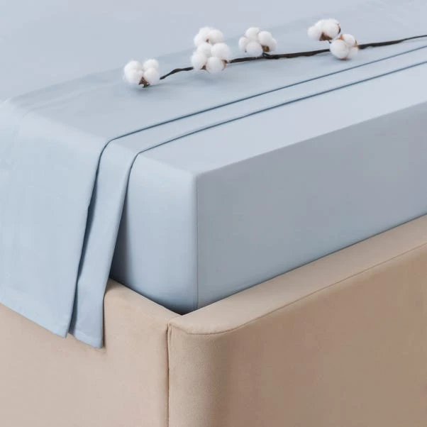 Dorma Smooth & Soft 300 Thread Count Cotton Sateen Flat Sheet 6 Dorma Smooth & Soft 300 Thread Count Cotton Sateen Flat Sheet - Image 4