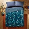 Kingfisher Peacock Bedspread -Bedding Store 30795099