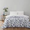 Zen Reversible Printed Navy Bedspread 2 Zen Reversible Printed Navy Bedspread -Bedding Store 30807334