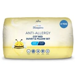 Fogarty Little Sleepers Anti-Allergy 4 Tog All Seasons Cot Bed Duvet & Pillow Set -Bedding Store 30808769 alt04