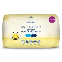 Fogarty Little Sleepers Anti-Allergy 7 Tog Cot Bed Duvet & Pillow Set -Bedding Store 30808770 alt04