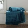 Catherine Lansfield Faux Velvet 150cm X 200cm Throw -Bedding Store 30812060