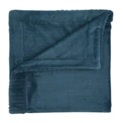 Catherine Lansfield Faux Velvet 150cm X 200cm Throw -Bedding Store 30812060 alt04