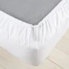 Pure Cotton Toggled Fitted Sheet -Bedding Store 30812941