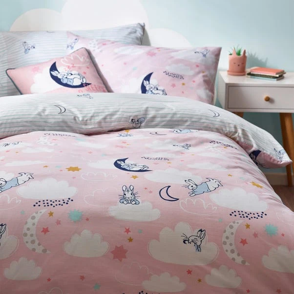 Peter Rabbit™ Sleepy Head Pink Duvet Cover And Pillowcase Set 10 Peter Rabbit™ Sleepy Head Pink Duvet Cover And Pillowcase Set - Image 8