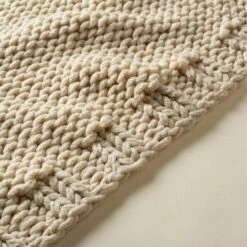 Chunky Knit Throw -Bedding Store 30826701 alt04