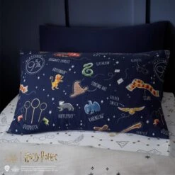Harry Potter Doodle Duvet Cover And Pillowcase Set -Bedding Store 30826714 alt03