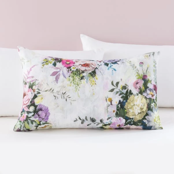 Kinsley Floral Cotton Duvet Cover And Pillowcase Set 4 Kinsley Floral Cotton Duvet Cover And Pillowcase Set - Image 2