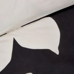 Leila Floral Black Duvet Cover And Pillowcase Set -Bedding Store 30828721 alt03