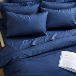 Dorma Crisp & Fresh 400 Thread Count Egyptian Cotton Percale Duvet Cover -Bedding Store 30836113 alt02