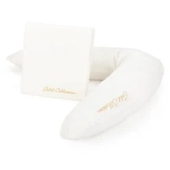 Mother&Baby Organic Cotton Side Sleeper V-Shape Pregnancy Support Pillow & Wedge Set -Bedding Store 30844342 alt03