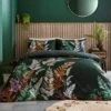 Rhapsody Green Fern Luxury Velvet Duvet Cover & Pillowcase Set -Bedding Store 30854991