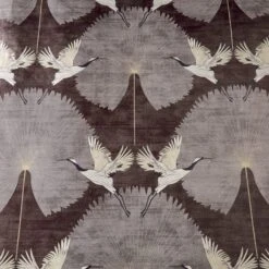 Luxe Cranes Duvet Cover And Pillowcase Set -Bedding Store 30858832 alt02