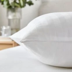 Hotel Pack Of 2 Luxury Cotton Front Sleeper Pillows -Bedding Store 30860936 alt02