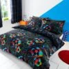Bright Football Duvet Cover And Pillowcase Set -Bedding Store 30861099