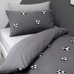 Tufted Football Duvet Cover & Pillowcase Set -Bedding Store 30861100 alt02