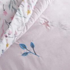 Enchanted Unicorn Quilted Bedspread 7 Enchanted Unicorn Quilted Bedspread -Bedding Store 30861121 alt01
