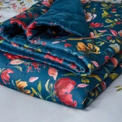 Dorma Modern Romance Vintage Blue 100% Cotton Bedspread -Bedding Store 30862309 alt02