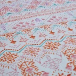 Maeva Tile Print Duvet Cover And Pillowcase Set -Bedding Store 30862356 alt04