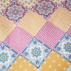 Global Patchwork Duvet Cover And Pillowcase Set -Bedding Store 30862359 alt04