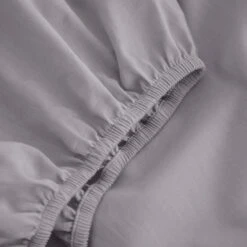 Soft Washed Recycled Cotton Fitted Sheet -Bedding Store 30862908 alt01