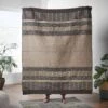 Luxe Brown Woven Throw -Bedding Store 30864102
