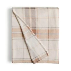 Printed Check Fleece Throw -Bedding Store 30864108 alt03
