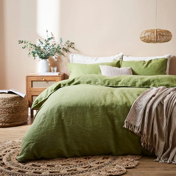 Linen Duvet Cover And Pillowcase Set 18 Linen Duvet Cover And Pillowcase Set - Image 16