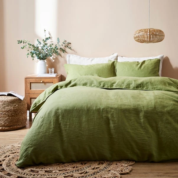 Linen Duvet Cover And Pillowcase Set 19 Linen Duvet Cover And Pillowcase Set - Image 17