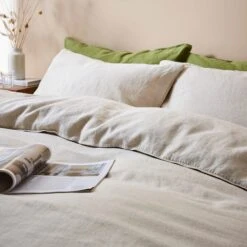 Linen Duvet Cover And Pillowcase Set 34 Linen Duvet Cover And Pillowcase Set -Bedding Store 30866351 alt02