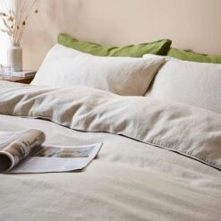Linen Duvet Cover And Pillowcase Set 29 Linen Duvet Cover And Pillowcase Set -Bedding Store 30866352 alt02