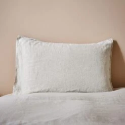 Linen Standard Pair Of Pillowcases
