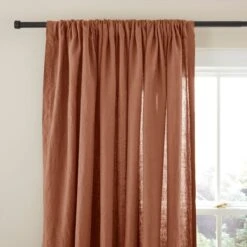 Linen Slot Top Curtains -Bedding Store 30866371