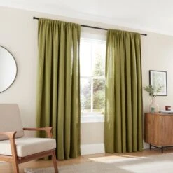 Linen Slot Top Curtains -Bedding Store 30866375 alt01